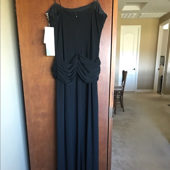 BLACK DRESS WITH BEADING DETAILS - Picture 2 of 6